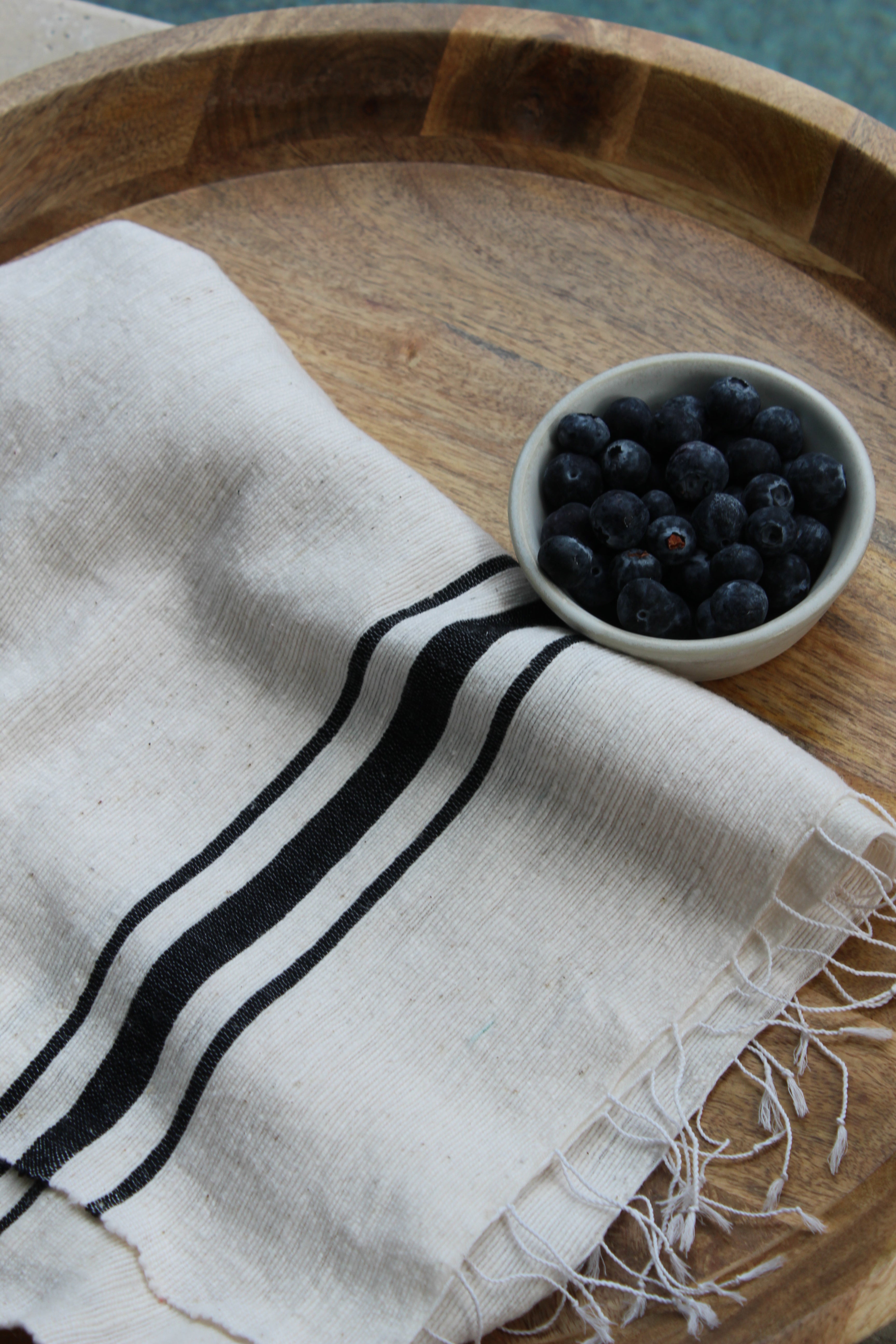 Lucy cotton woven hand towel/kitchen towel