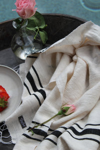 Lucy cotton woven hand towel/kitchen towel